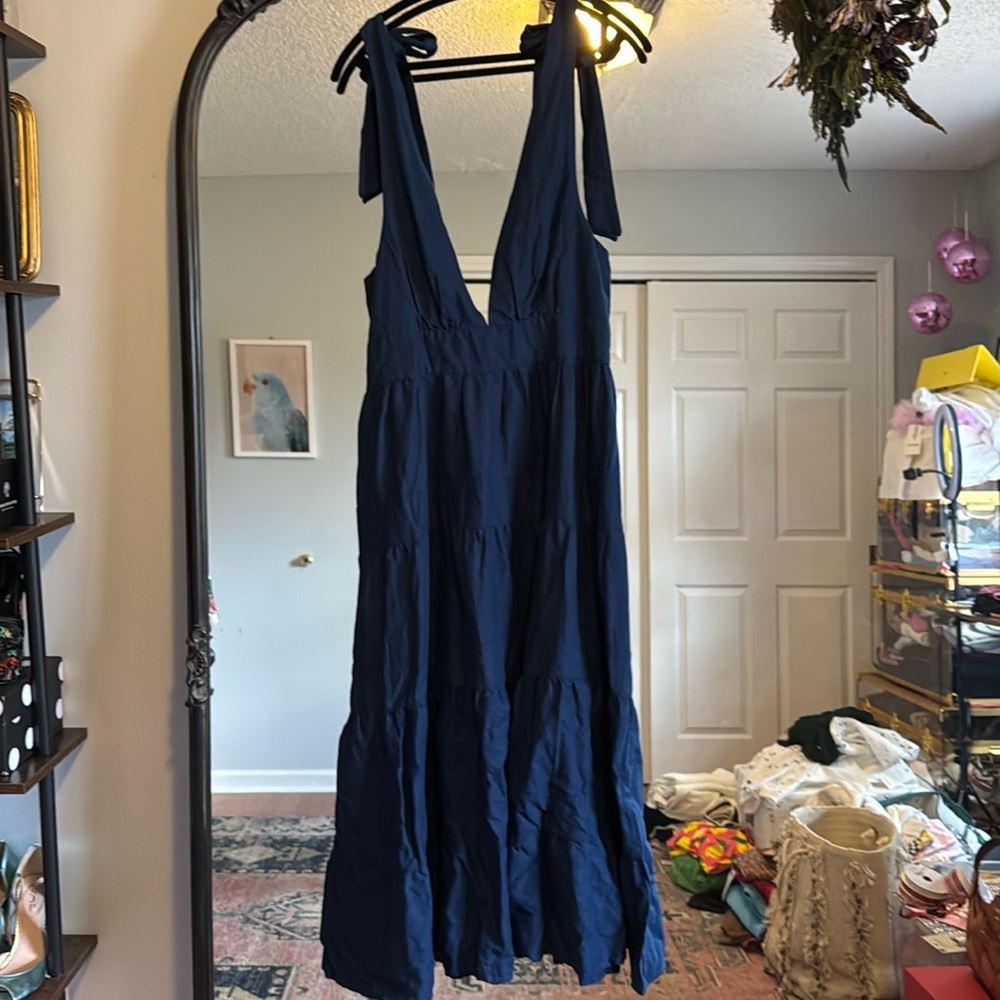 House of Harlow 1960 navy blue dress Size Medium